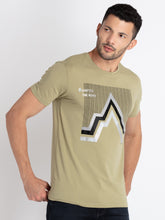 Mens Printed Round Neck T-Shirt